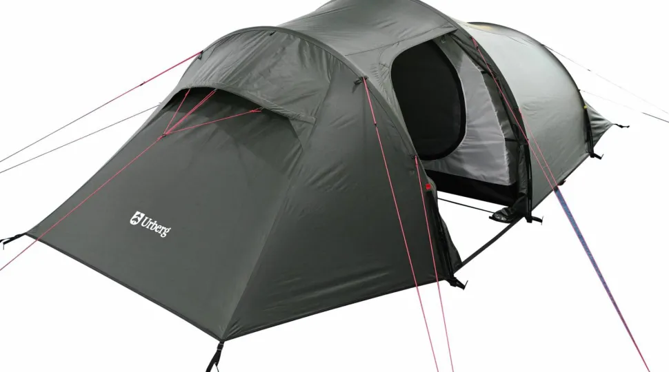 Urberg 3-Person Trekking Tunnel Tent 2,0 Kombu Green