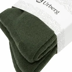 Urberg Thicker Every Day Merino Wool Sock 3p Adult Kombu Green