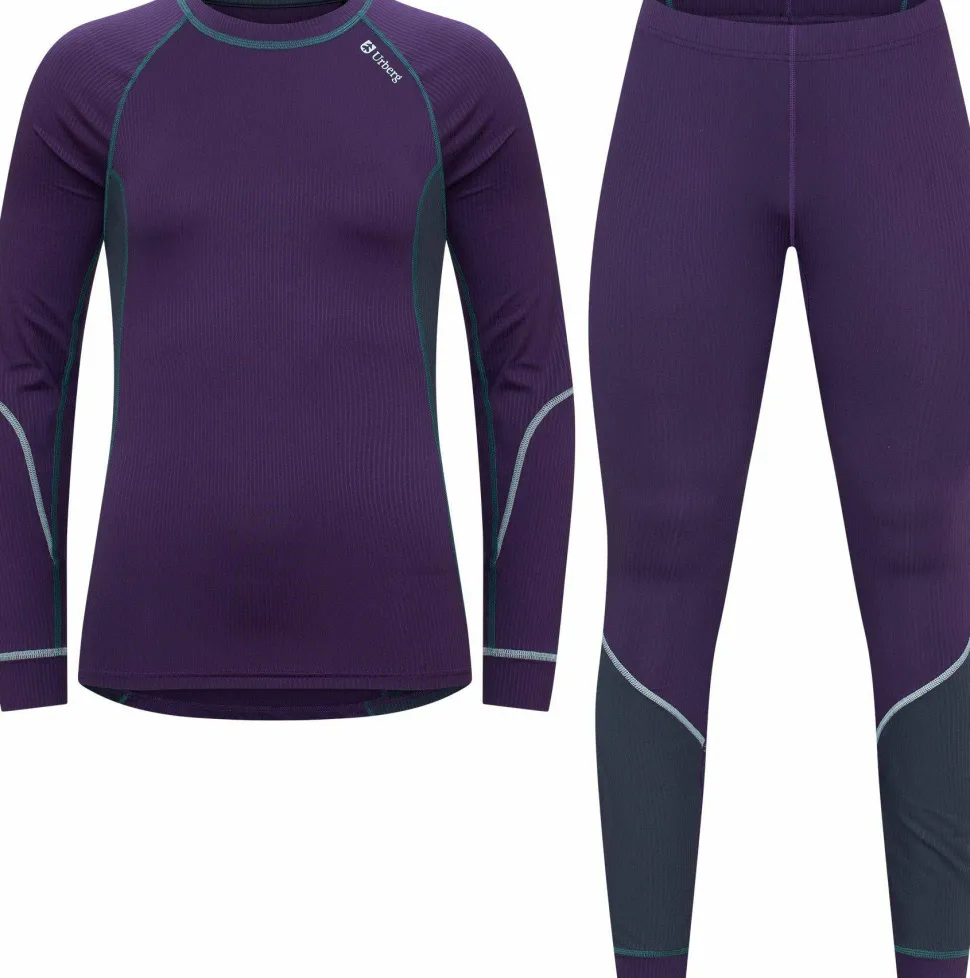 Urberg Women's Base Layer Set Grape