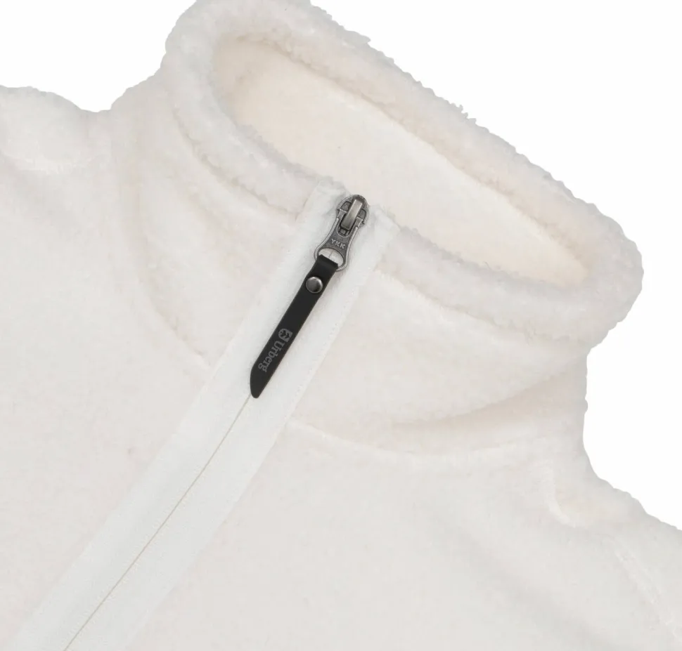 Urberg Women's Bonded Pile Jacket Long Cloud Dancer