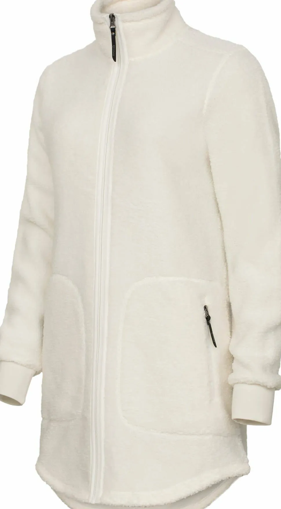 Urberg Women's Bonded Pile Jacket Long Cloud Dancer