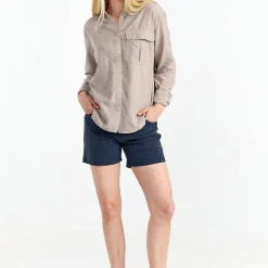 Urberg Women's Hemp LS Shirt Midnight Navy
