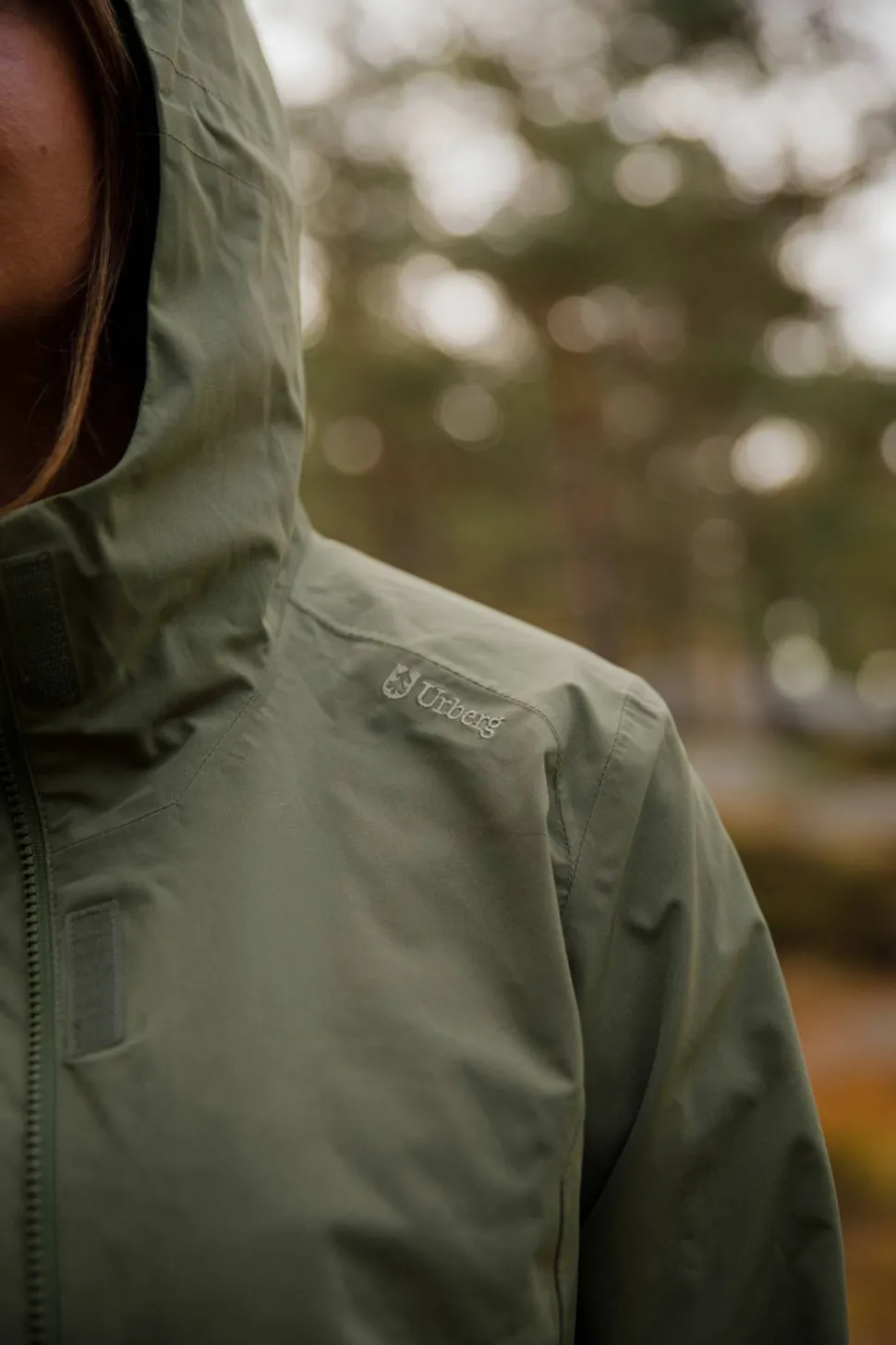Urberg Women's 2L Rain Coat Arctic Dusk