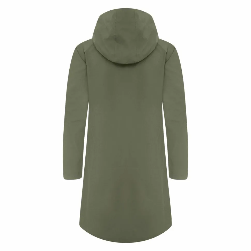 Urberg Women's 2L Rain Coat Deep Lichen Green