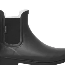 Urberg Womens Malme Rubber Fleece Boots Black Beauty