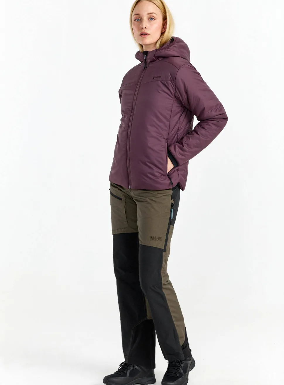 Urberg Women's 2nd Layer Padded Jacket Huckleberry
