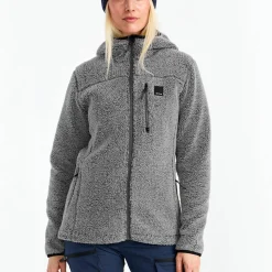 Urberg Women's Pile Hoodie Grey Melange