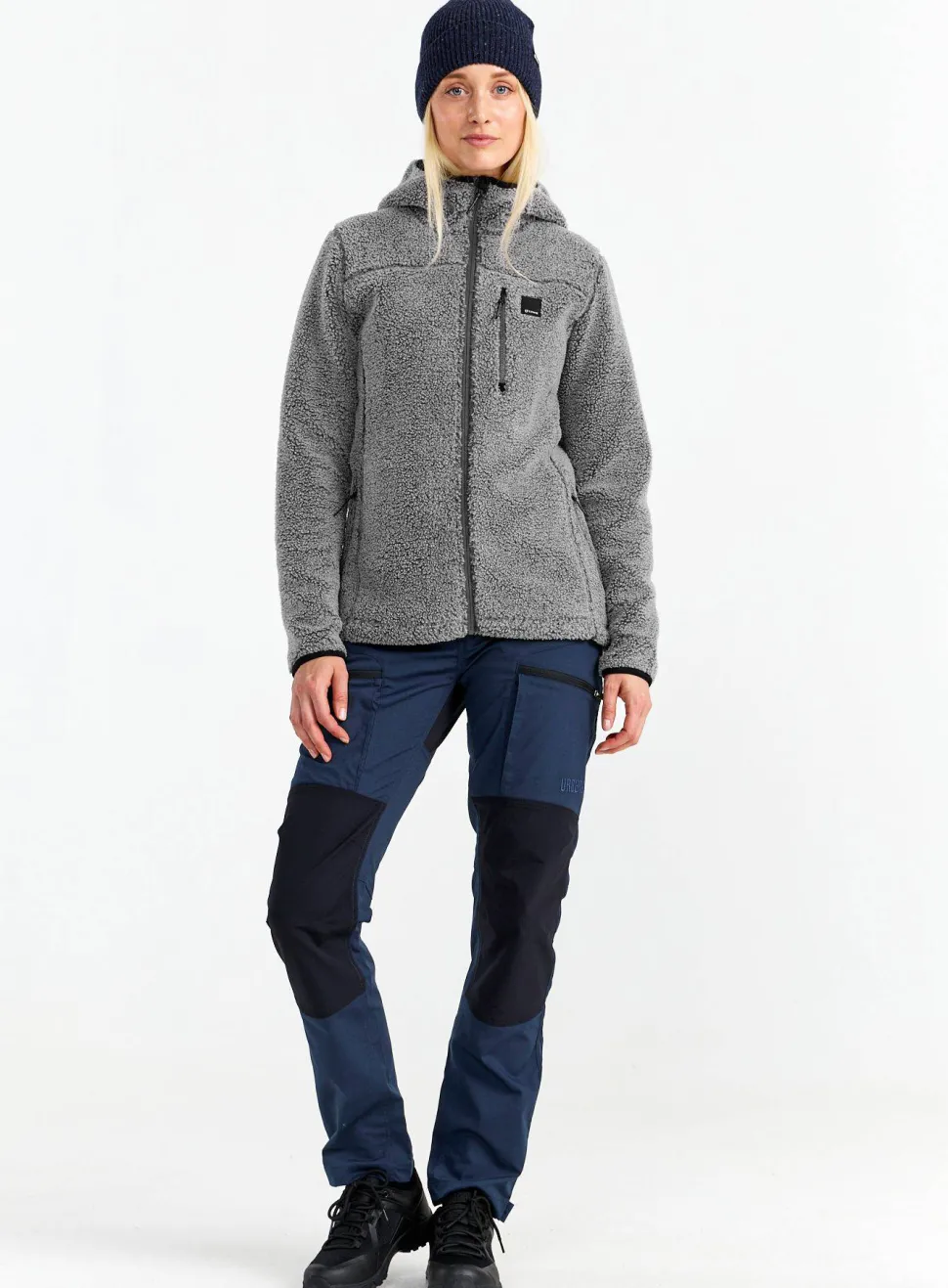Urberg Women's Pile Hoodie Black Beauty