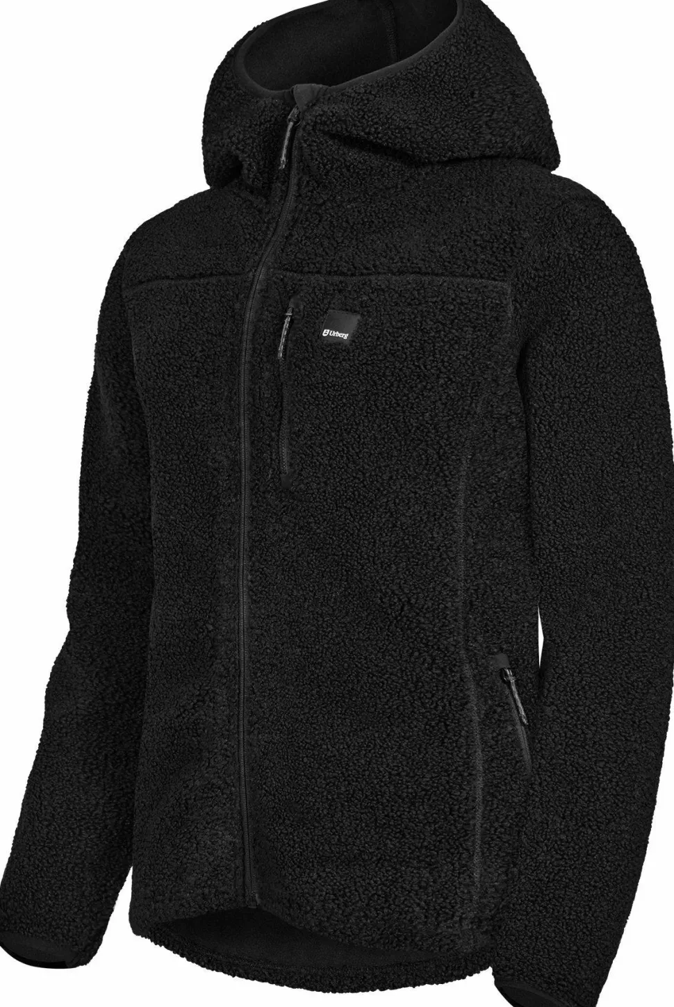 Urberg Women's Pile Hoodie Black Beauty