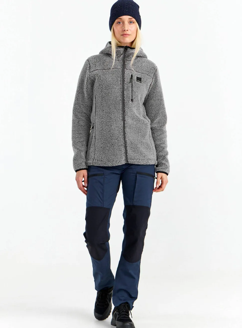 Urberg Women's Pile Hoodie Black Beauty