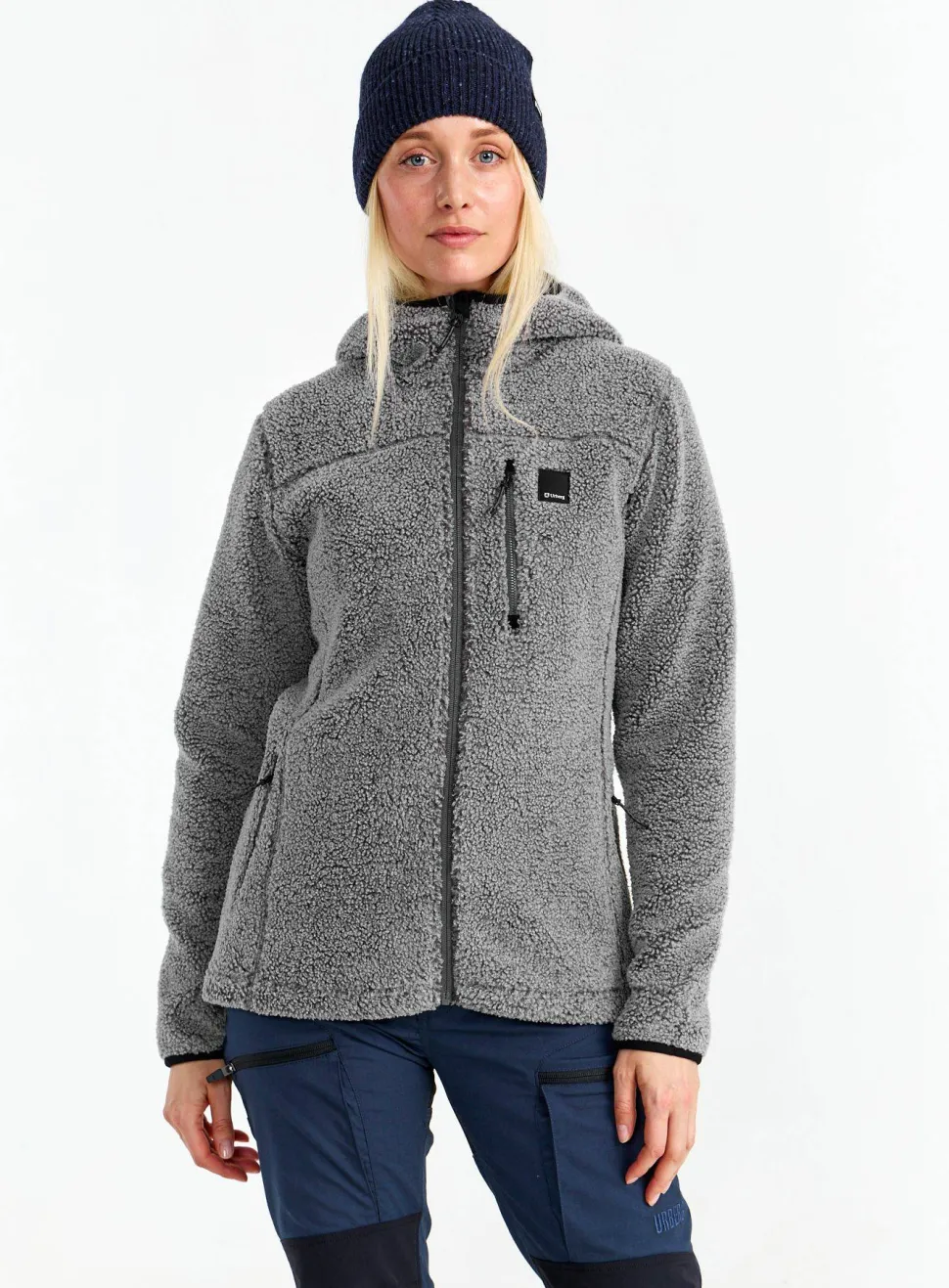 Urberg Women's Pile Hoodie Black Beauty
