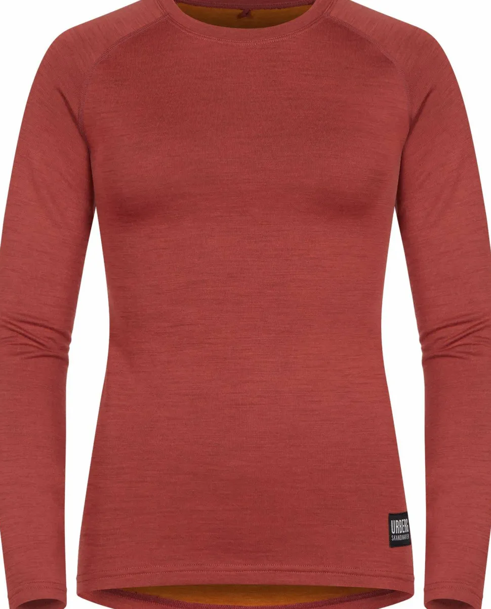 Urberg Women's Selje Merino-Bamboo Top Tandori Spice