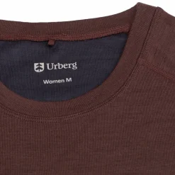 Urberg Women's Selje Merino-Bamboo Top Huckleberry/Blue Nights