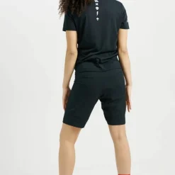 USWE Women's Hybrid MTB Bib Shorts Black