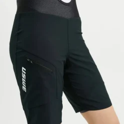USWE Women's Hybrid MTB Bib Shorts Black