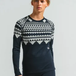 Varg Women's Mattmar Baselayer Top Ink Blue