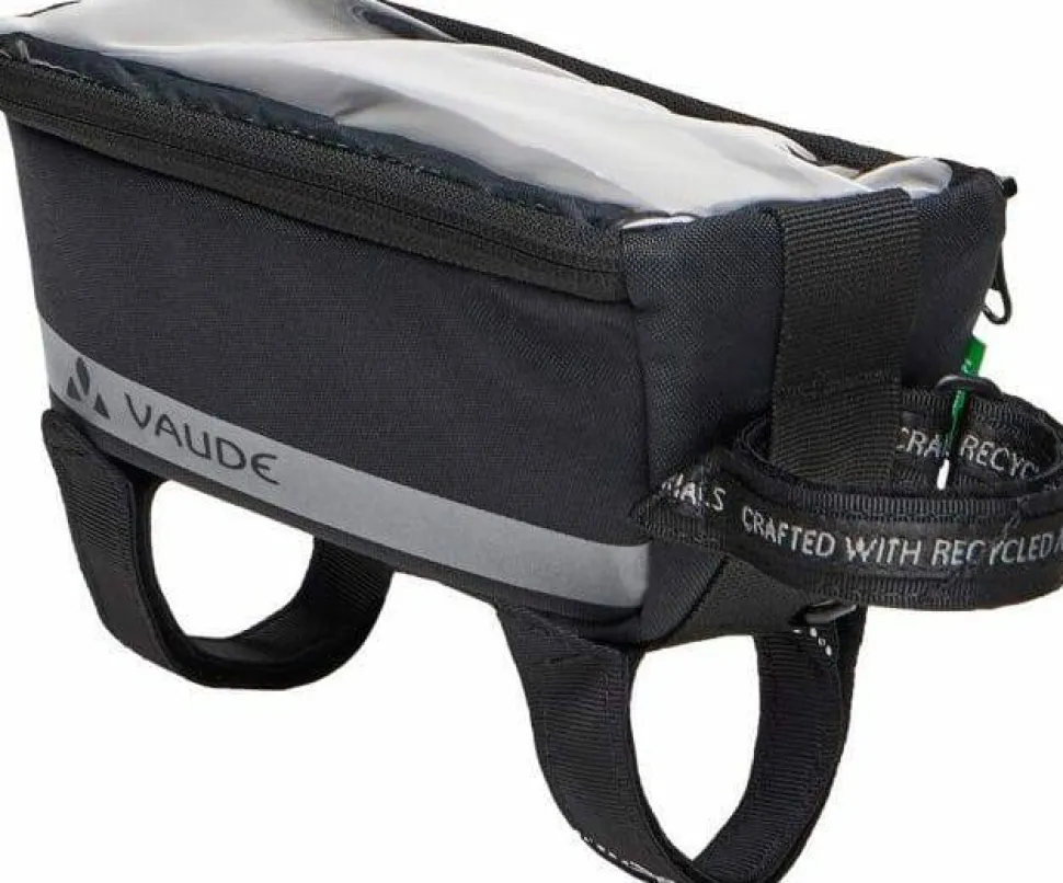 VAUDE Unisex Top Tube Phone Bag Black
