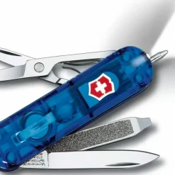 Victorinox Signature Lite Blue Transparent