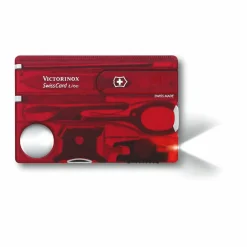Victorinox SwissCard Lite Red Transparent