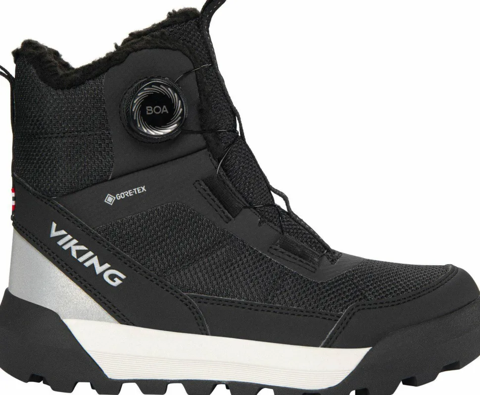 Viking Footwear Junior Expower Warm GORE-TEX Boa Black