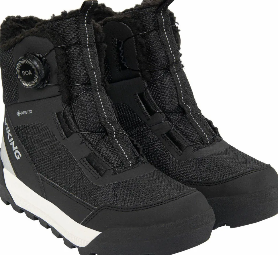 Viking Footwear Junior Expower Warm GORE-TEX Boa Black
