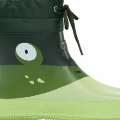 Viking Footwear Kids' Alv Barefoot Paw Print Light Green/green