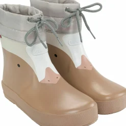 Viking Footwear Kids' Alv Barefoot Paw Print Beige