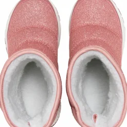Viking Footwear Kid's Equip Glitter Warm Waterproof Pull On Pink