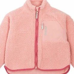 Viking Footwear Kids' Playtime Pile Midlayer Jacket Light Pink