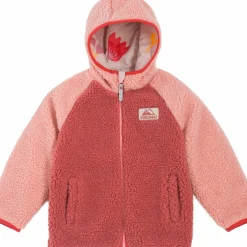 Viking Footwear Kids' Play Reversible Pile Jacket Light Pink