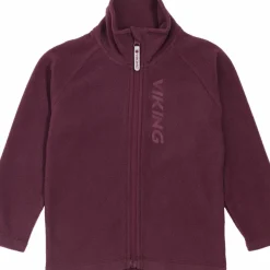 Viking Footwear Kids' Playtime Fleece Jacket Warm Plum