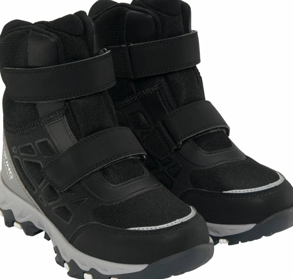 Viking Footwear Kid's Track Warm Waterproof 2v Black