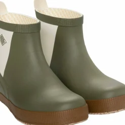 Viking Footwear Seilas Heritage Low Rubber Boot Olive/brown