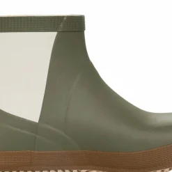 Viking Footwear Seilas Heritage Low Rubber Boot Olive/brown