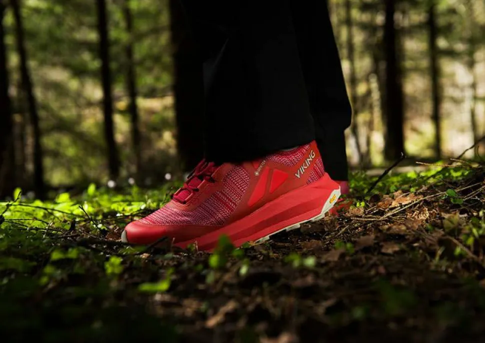 Viking Footwear Unisex Cerra Speed GORE-TEX Signal Red/Red