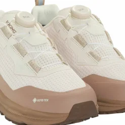 Viking Footwear Women's Motion Low GORE-TEX Boa Cream/brown