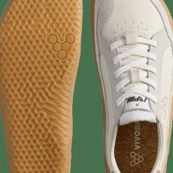 Vivobarefoot Men's Gobi II Sneaker Premium Leather Limestone Dusty Green