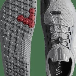Vivobarefoot Men's Primus Trail Knit FG Ultime Gray