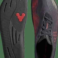 Vivobarefoot Men's Primus Flow Obsidian/Cherry Tomato