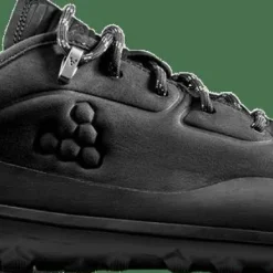 Vivobarefoot Men's Tracker Leather AT Low Obsidian