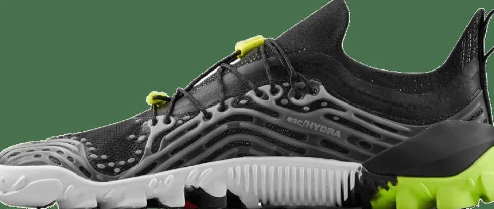 Vivobarefoot Women's Hydra ESC Obsidian/Safety Yellow