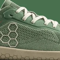 Vivobarefoot Women's Primus Lite Knit Natural Dusty Green