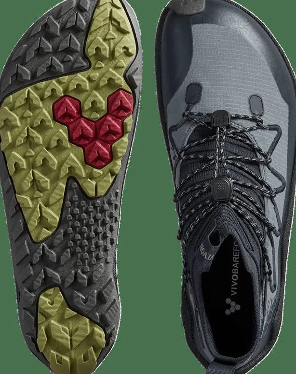 Vivobarefoot Women's Primus Trail Flow Mid Dark Shadow