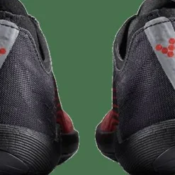 Vivobarefoot Women's Primus Flow Obsidian/Cherry Tomato