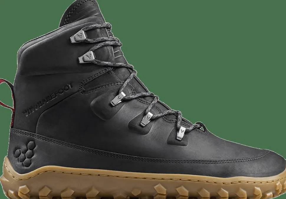 Vivobarefoot Women's Tracker Leather AT II Obsidian