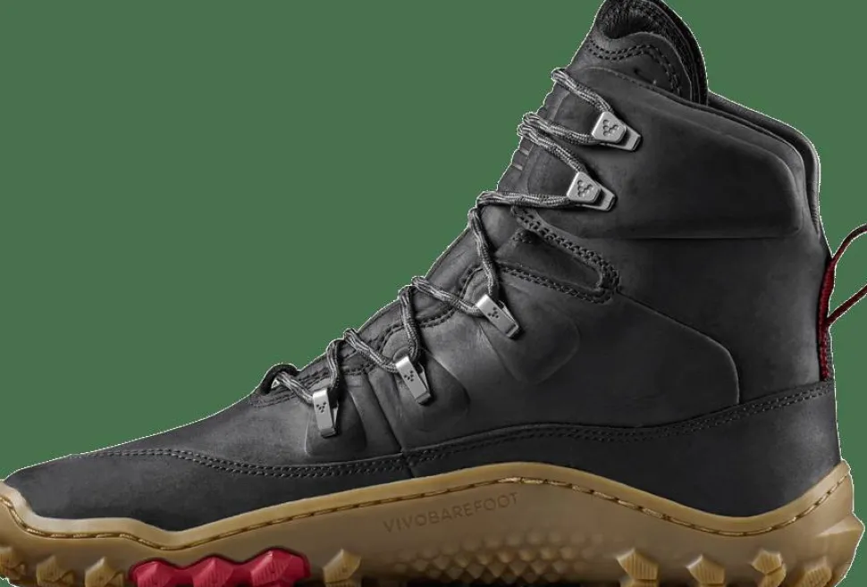 Vivobarefoot Women's Tracker Leather AT II Obsidian