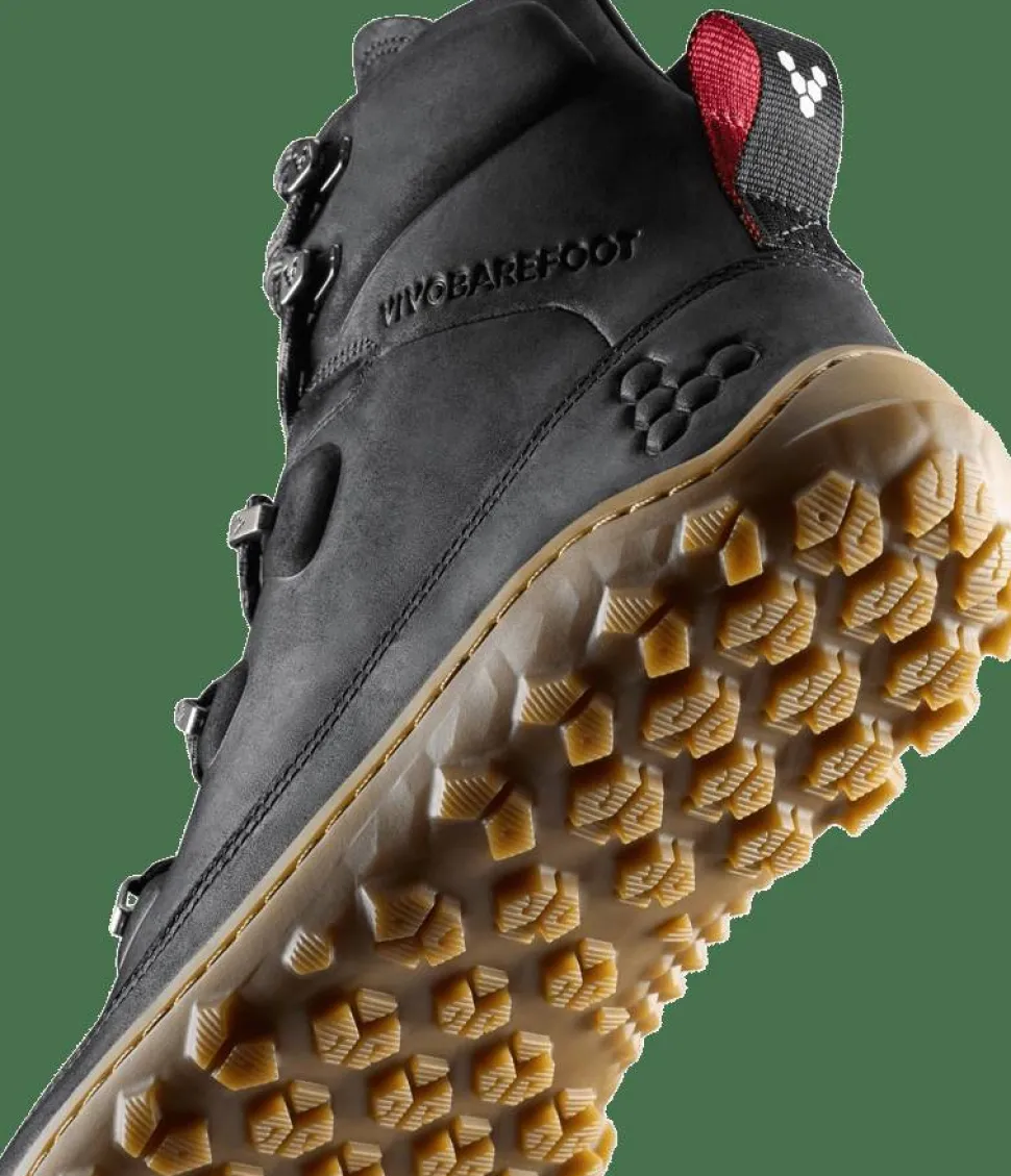 Vivobarefoot Women's Tracker Leather AT II Obsidian