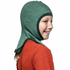 Woolpower Kids' Balaclava 200 Lake Green