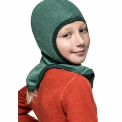 Woolpower Kids' Balaclava 200 Lake Green