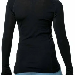 Woolpower Men's Zip Turtleneck Lite Black